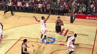 NBA 2K15 D rose layup