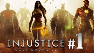 Injustice: Gods Among Us - Modo Historia Capitulo 1 Batman | Walkthrough Let's Play Injustice