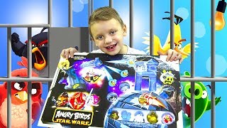 ЭНГРИ БЕРДС СТАР ВАРС Мультик Про ЗЛЫХ ПТИЧЕК Крутая ИГРА / Toys and Game Angry Birds For Kids ЭНГРИ БЕРДС СТАР ВАРС Мультик Про ЗЛЫХ ПТИЧЕК Крутая ИГРА / Toys and Game Angry Birds For Kids