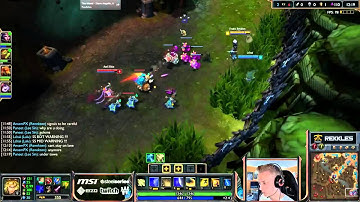 Rekkles - Ezreal vs Jinx Challenger Ranked solo queue AD