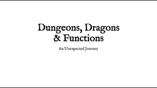 Dungeons, Dragons and Functions - Mathias Brandewinder