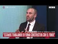 Entrevista al ministro de Economía Martín Guzmán en Minuto Uno (parte 2)