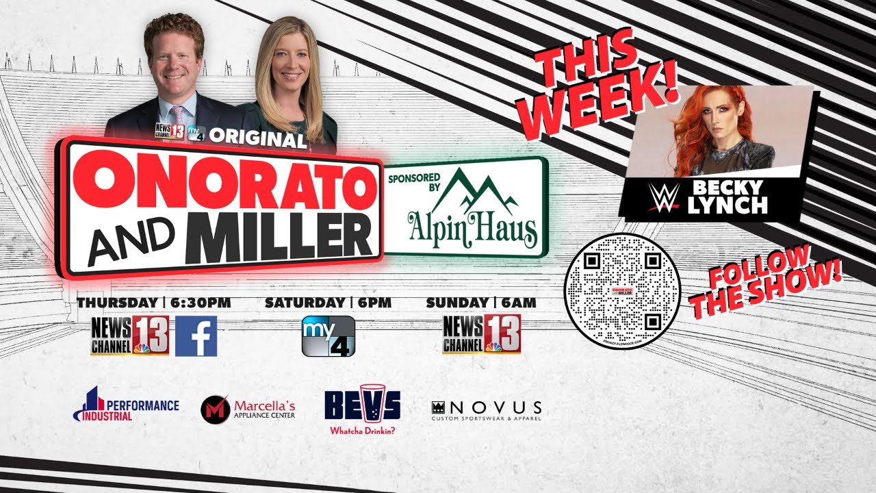 Onorato & Miller - WWE Superstar Becky Lynch joins the show ahead of Wrestlemania XL!

Plus, the Caitlin Clark phenomenon takes over #Albany, sending #Iowa to the Final Four. A matchup with UConn awaits.

Are we headed for a UConn-Purdue title game in the men's Final Four? We're breaking down the matchups.

It felt like only a matter of time until Stefon Diggs was dealt from the #Bills. What does that trade mean for the WRs new and former teams?

And, early impressions from Major League Baseball's first week.