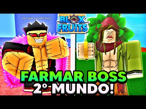 Como matar o Doflamingo (Swan) do novo mundo no Blox Fruits - Blox