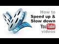 How to speed up or slow down YouTube videos | Multi Tech