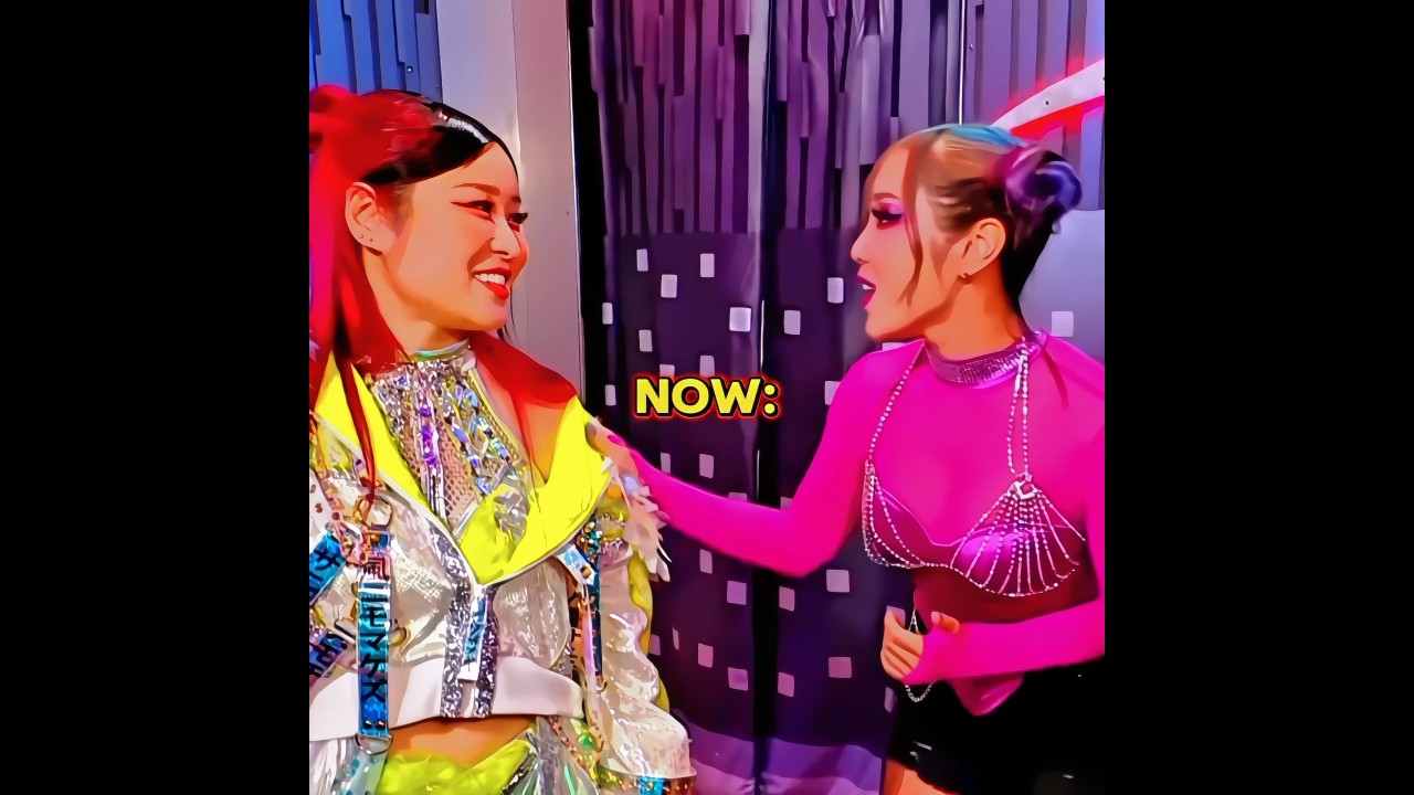 Asuka Says Sorry To Iyo Sky 😪😔(Then vs now)