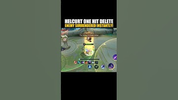 Helcurt One Hit Delete!😂 Auto Surrender?? #mobilelegends #mlbb #helcurt