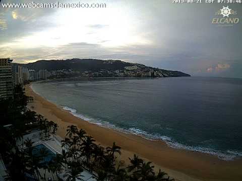 Sismo Acapulco 21 de agosto 2013 Vista Playa