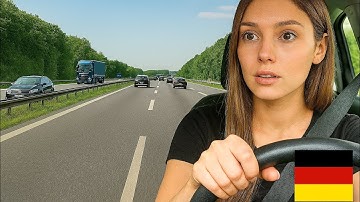German Autobahn Drive with a Stunning View!