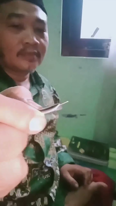 mengeluarkan susuk emas yang sudah puluhan tahun dari anggota tubuh