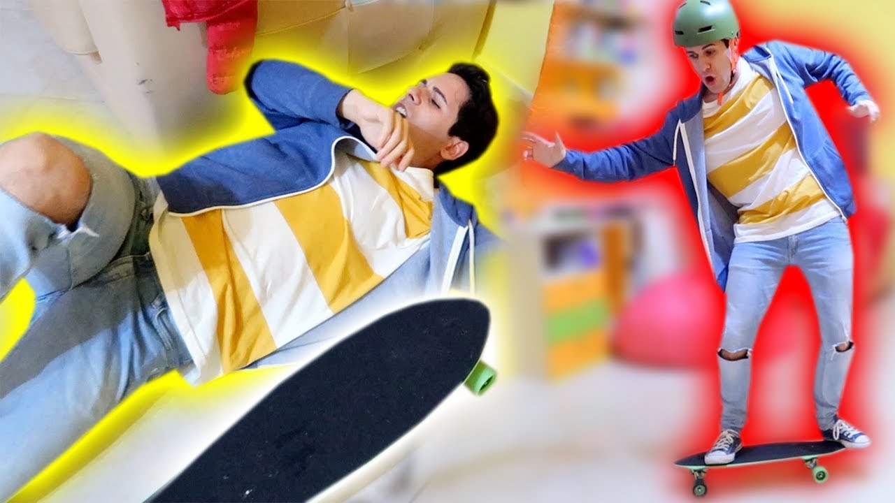 sofì e luì princesa TRY SKATEBOARD! *10 YEARS AFTER*
