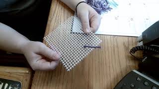 How to Latch Hook without a Hook
