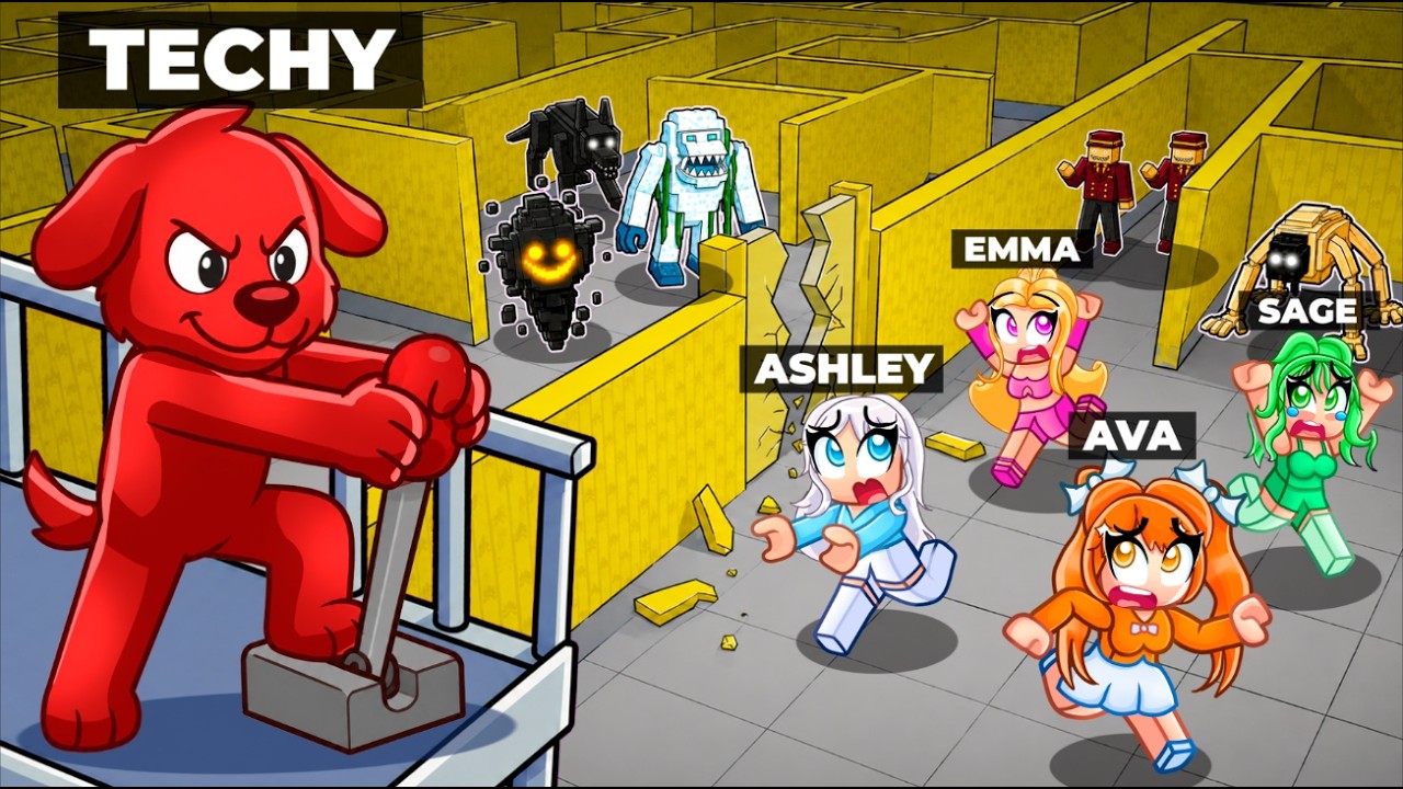 I Became A DOG And Built A $976,876 BACKROOMS In Roblox!