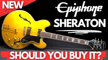 NEW Epiphone Sheraton FULL DEMO