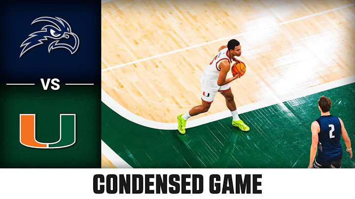 North Florida vs. Miami Condensed Game | 2025-26 ACC Men’s Basketball