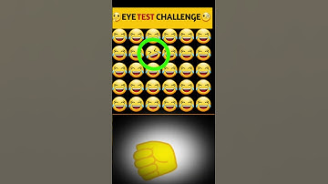 Memory Test || eye test || Ood emoji game #shorts #viral #trending #quiz  #iq #30