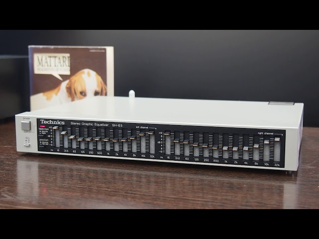 Technics SH-E5 ￥29,800(1982年発売) - YouTube