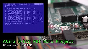 Atari 8-bit PBI WiFi Project: BASIC I/O Test