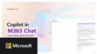 copilot in microsoft 365 chat | update your team faster