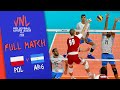 Poland  Argentina   Full Match  Mens Volleyball Nations League 2019