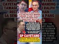 “‘Staged?’ — SP Cayetano, tinira si Ralph Recto sa gitna ng Senate chaos”