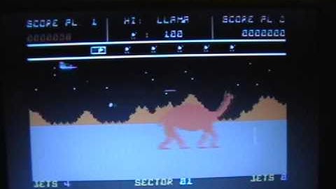 Attack of the Mutant Camels on a Commodore 64