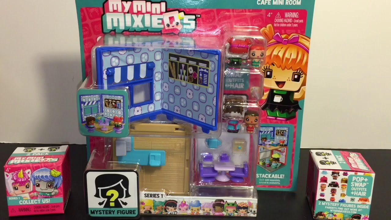 My Mini Mixie Q's Cafe Playset & Blind Boxes Toy Opening & Review