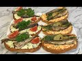 Бутерброды со Шпротами Новая Подача На Новогодний Стол! / Праздничные Бутерброды / Sprat Sandwiches