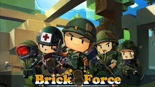 Brick Force: -Metiendo Todo Headshots! - Cod Minecraft!