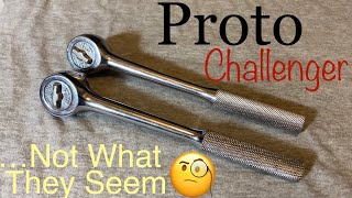 Challenge By Proto 1260-4 Ratchet TOTAL TEARDOWN Vintage 3/8” Drive