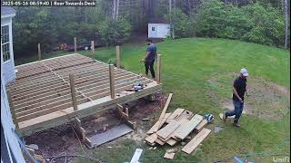 Rear Deck Composite Time Lapse Long
