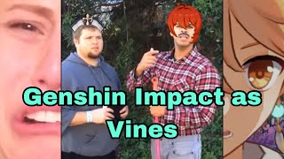 Genshin Impact characters as Vines