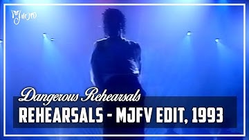 THE DANGEROUS REHEARSALS - The Dangerous Tour Rehearsals (MJFV