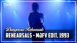 THE DANGEROUS REHEARSALS - The Dangerous Tour Rehearsals (MJFVs Edit) [60FPS] | Michael Jackson