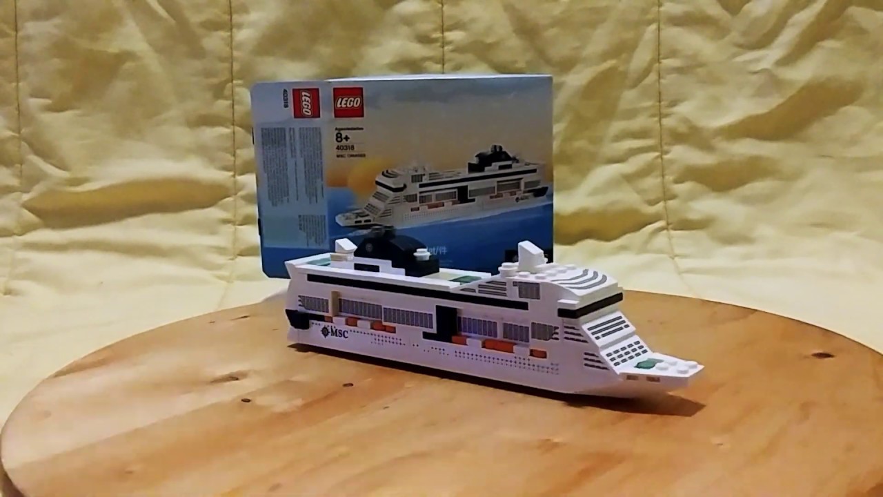 Lego 40318 MSC Cruises Review - YouTube