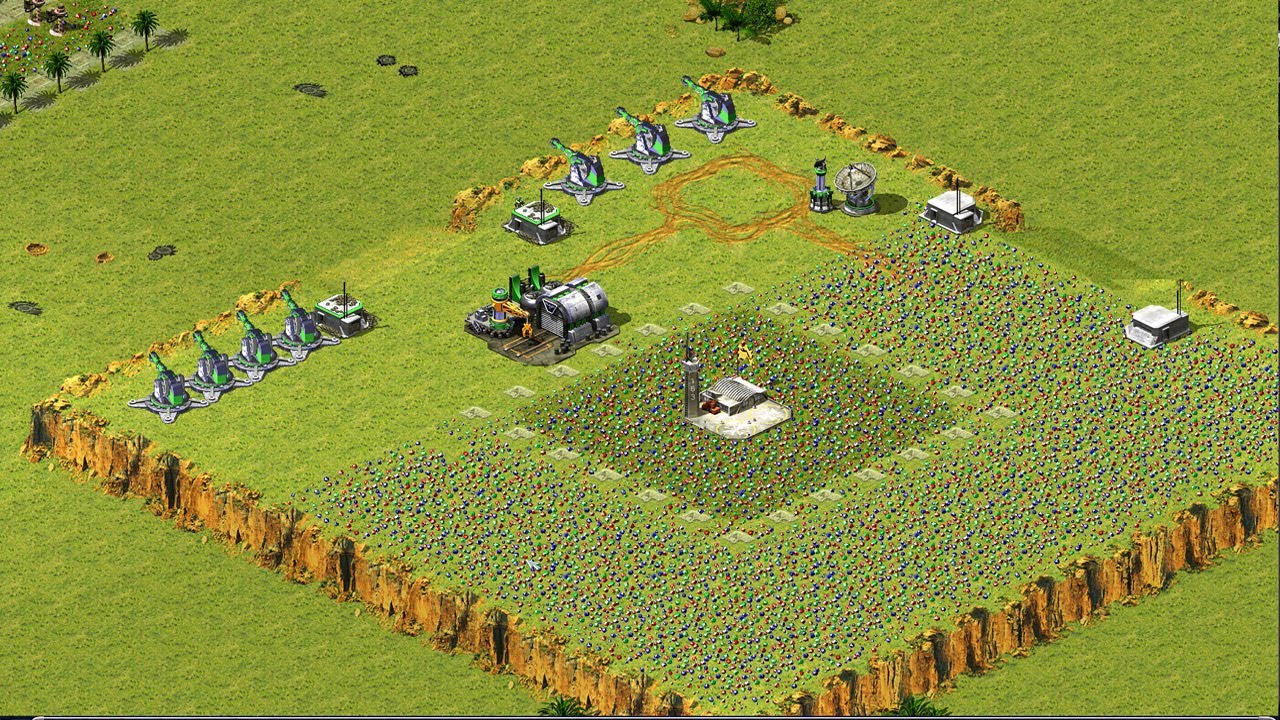 Red Alert 2 | Yuri's Revenge | 7 vs 1 | Extra hard AI | Random