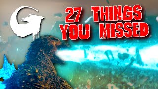 27 things you missed in the new godzilla -1.0 teasers - godzilla minus one 新しいゴジラ-1.0ティザーで見逃した27のこと