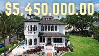 Touring a $5.45 Million Luxury Listing on Tampa Bay | Luxury Homes