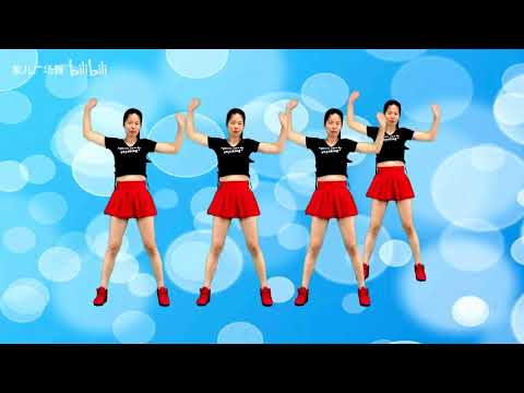 大众动感健身操，跟着音乐瘦身减肥吧《你是我拒绝别人的理由》