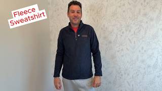 COOFANDY Men's Fleece Quarter Zip Pullover
