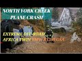 MOST EXTREME OFF ROAD WE EVER DID NORTH YORK AIRPLANE CRASH SITE CROWSNEST PASS INSTA 360 ONE R