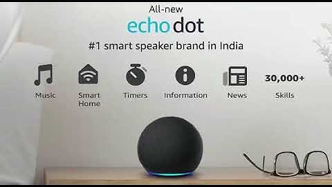 Introducing Echo Show 8 – Smart display with Alexa - 20.32 cm (8") HD screen with stereo sound – Bla