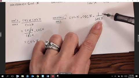 PC 5 1 Notes   Simplifying Trig Identities