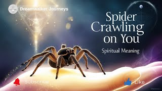 Spiritual Meaning of a Spider Crawling on You | Destiny, Protection & the Web of Life