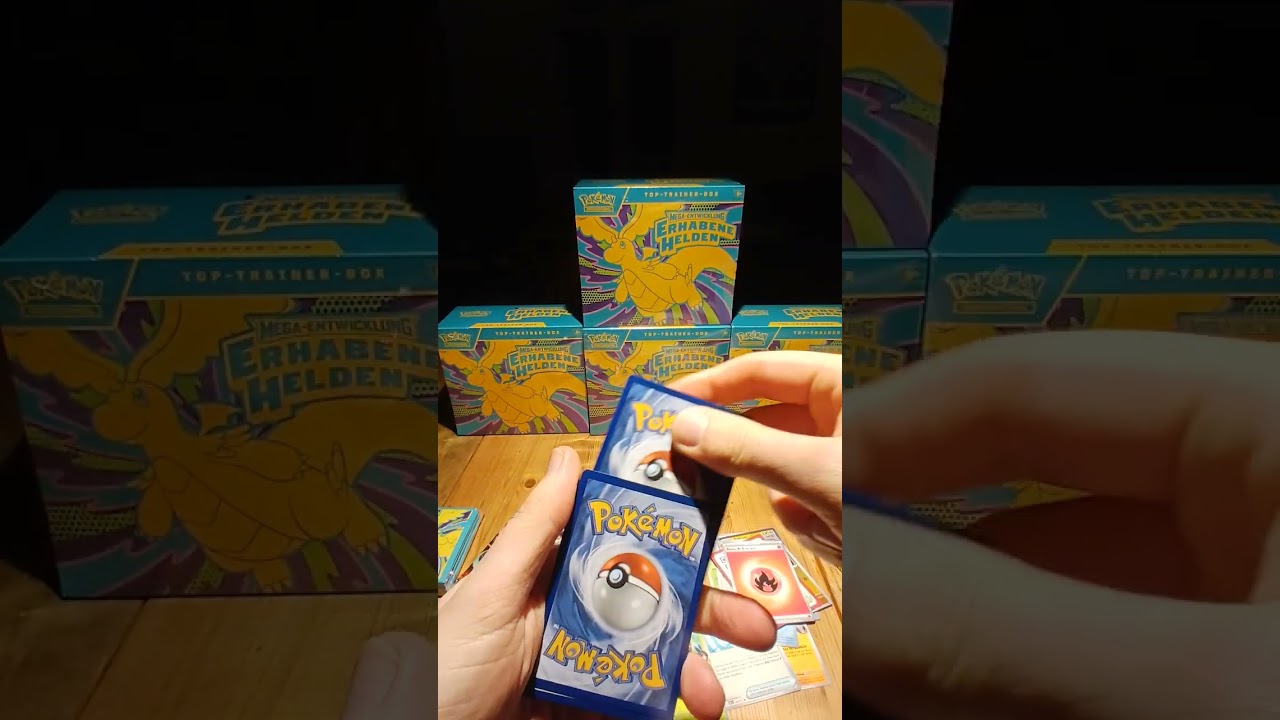 ERHABENE HELDEN - POKEMON TOP TRAINER OPENING TCG