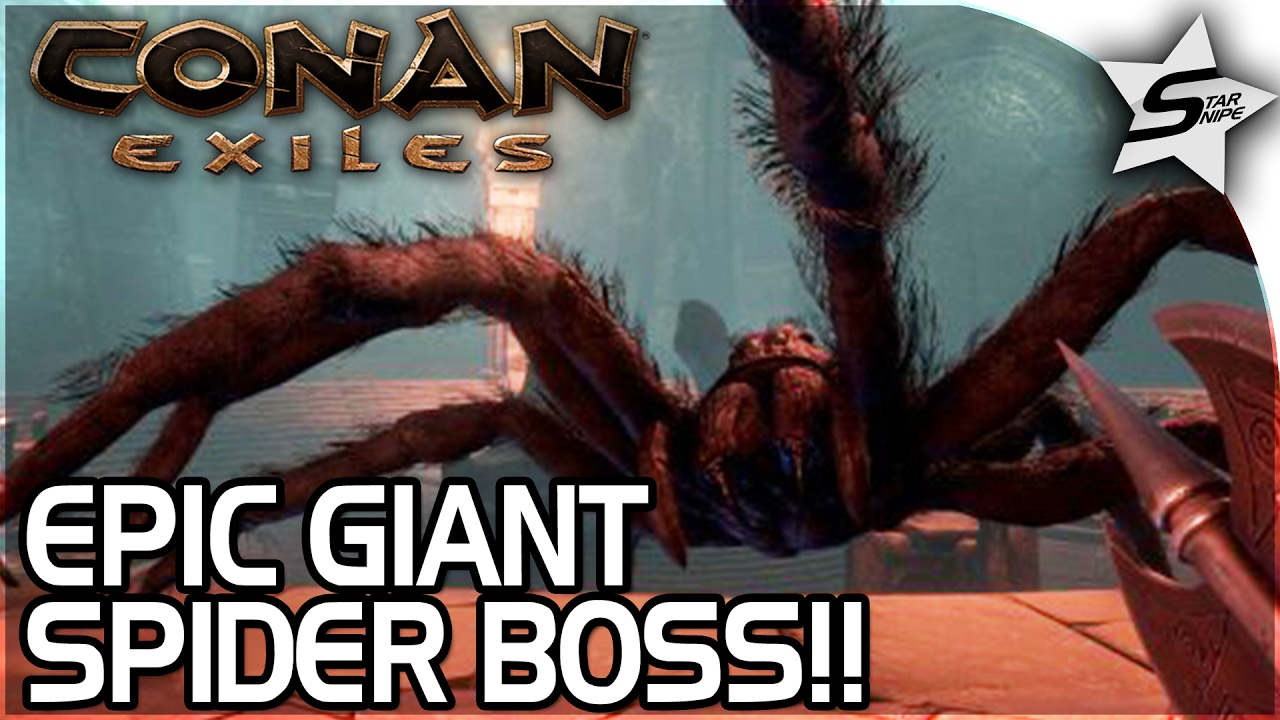 EPIC, GIANT SPIDER BOSS, STEEL ARMOR, Future Plans... ;) Conan Exiles