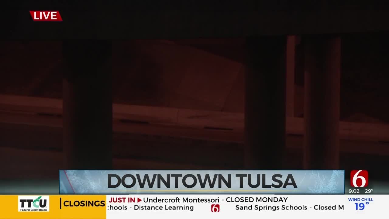 Tulsa Crews Prepare For Ice Storm By Pre-Treating Roads - YouTube