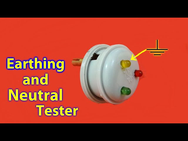 Testeur de terre et phase / neutre pour appareil Earthing NAVtt