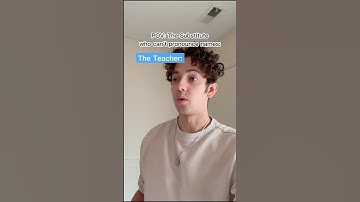 POV: The substitute who can’t pronounce names