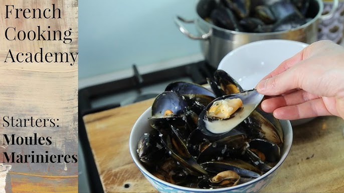 Recette - Moules à la charentaise en vidéo 